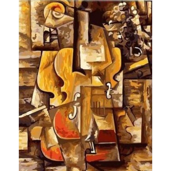Pablo Picasso Violin (40X50cm) Painting By Numbers UK