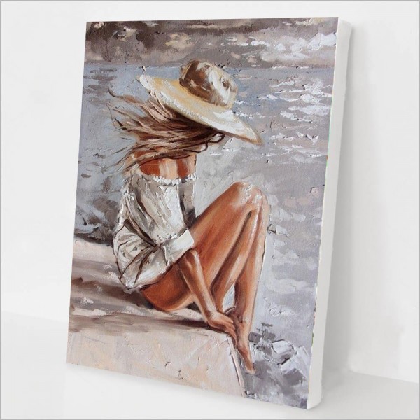 DIY Painting By Numbers |Woman Painting By Numbers UK