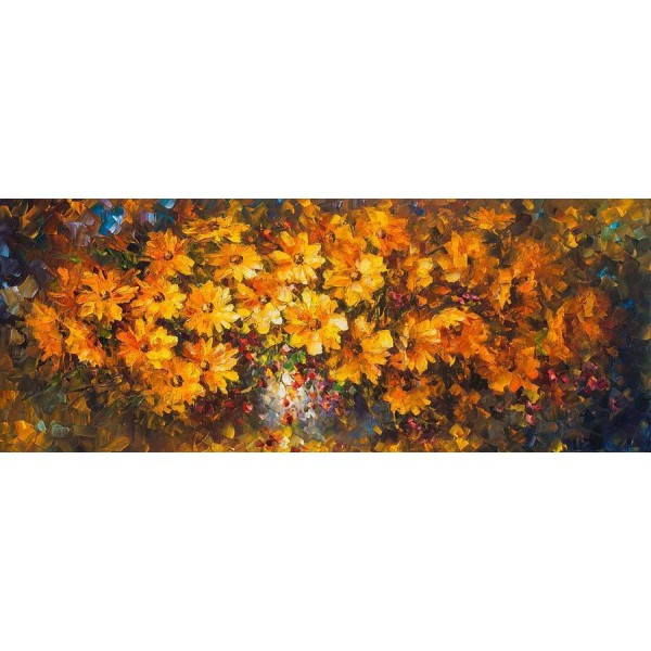 Abstract painting | flower  (40X100cm) Painting By Numbers UK