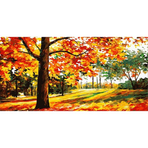DIY Painting By Numbers-Autumn-40*80cm Painting By Numbers UK