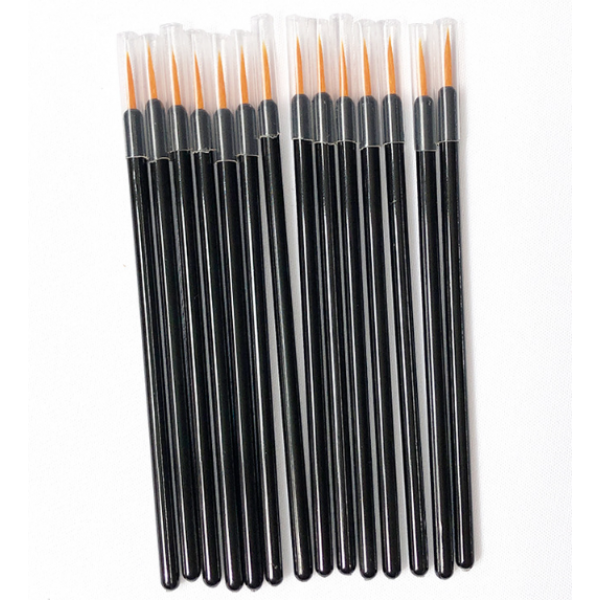 100 Packs Disposable Painting Brush Painting By Numbers UK