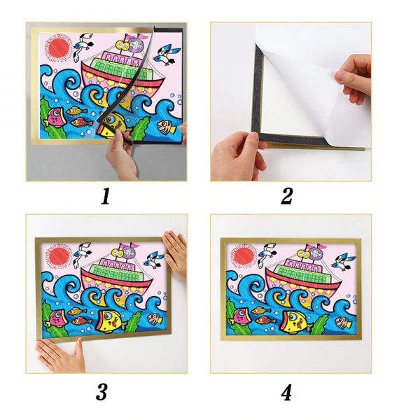 Paint By Number Tool---Magnetic Frame Picture Frame Painting By Numbers UK