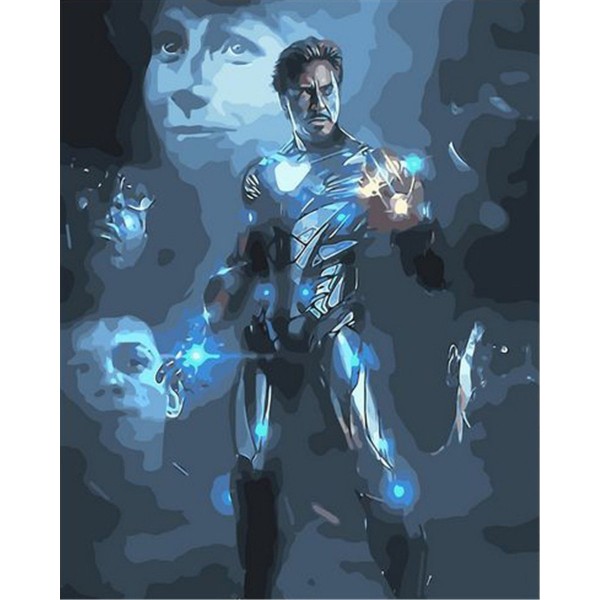 Iron Man Painting By Numbers UK