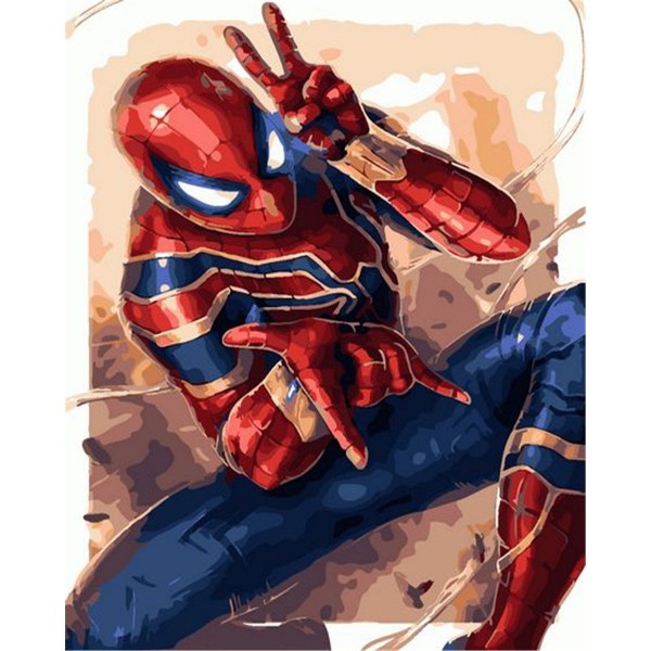 Cute Spider-Man Painting By Numbers UK