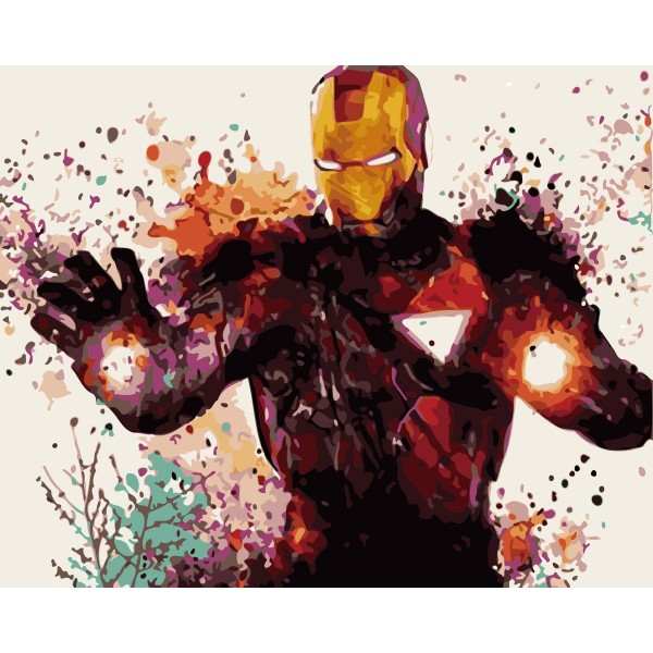 Iron Man Painting By Numbers UK