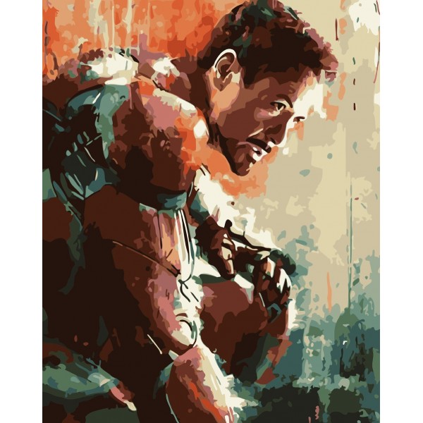 Marvel Iron Man Painting By Numbers UK