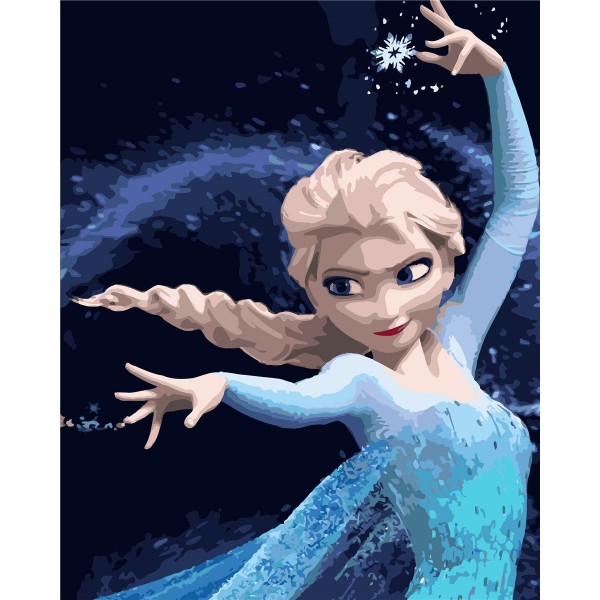 Frozen Elsa Painting By Numbers UK