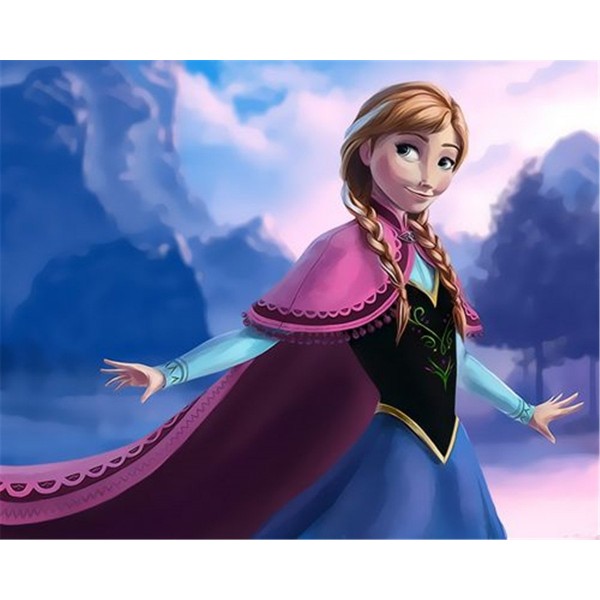 Frozen Anna Painting By Numbers UK