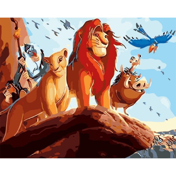 The Lion King Painting By Numbers UK