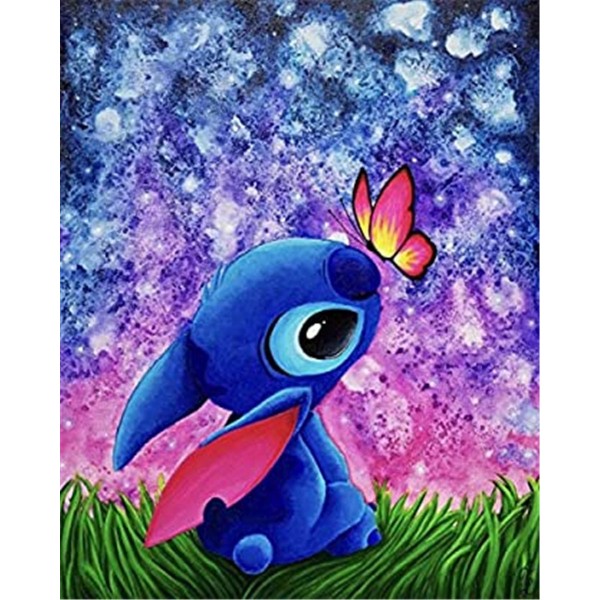 Stitch and the butterfly Painting By Numbers UK