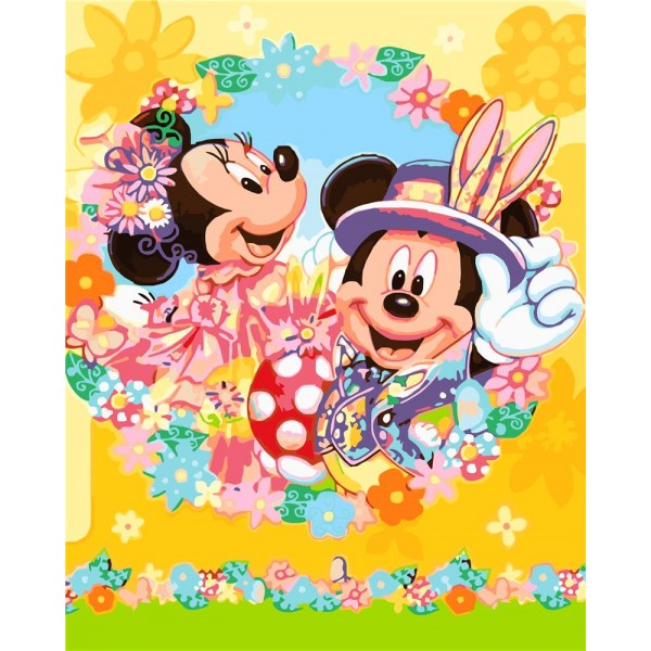 Mickey Mouse Painting By Numbers UK