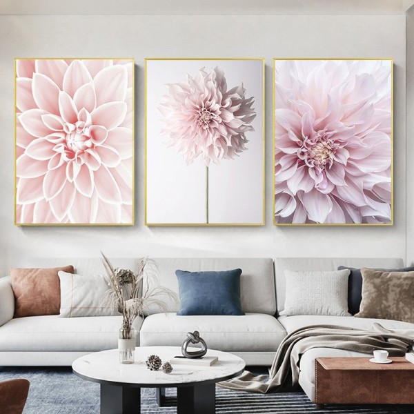Flowers- 40*50cm (3PCS) Painting By Numbers UK