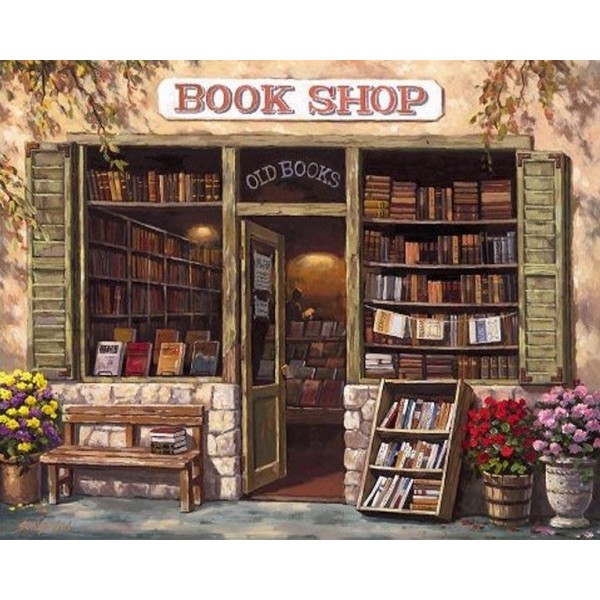 Bookstore Painting By Numbers UK