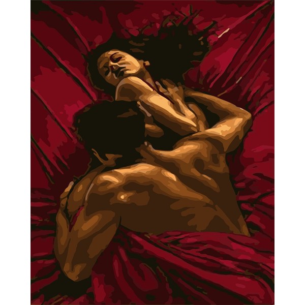 Lovers in bed Painting By Numbers UK