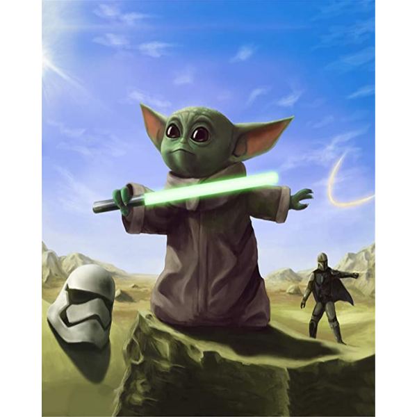 Yoda Painting By Numbers UK