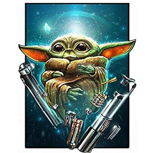 Baby Yoda Painting By Numbers UK