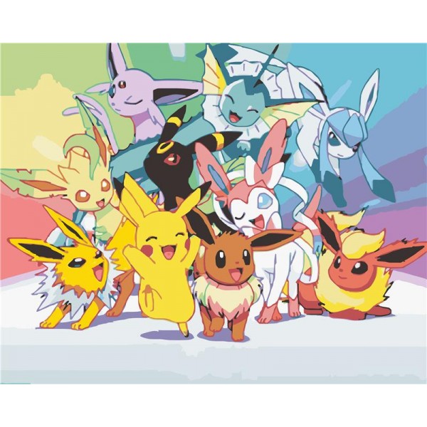 Pokemon Painting By Numbers UK