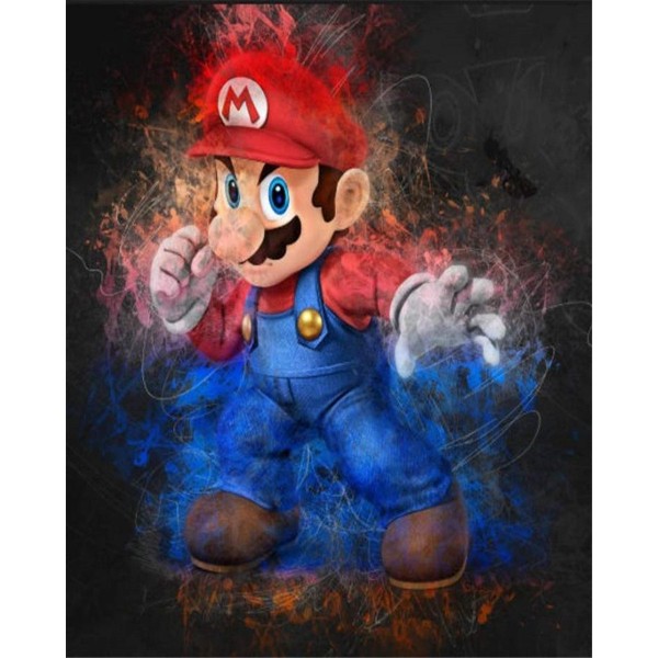 Mario Painting By Numbers UK