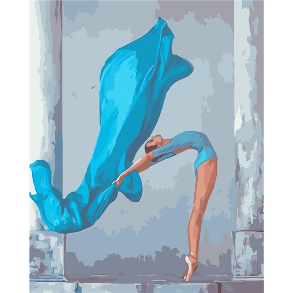 Gymnastic girl Painting By Numbers UK